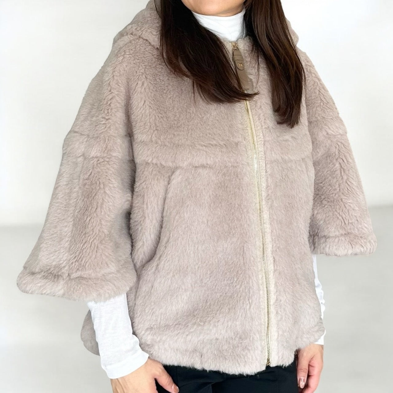 <MAX MARA >テディベアケープ PETALO