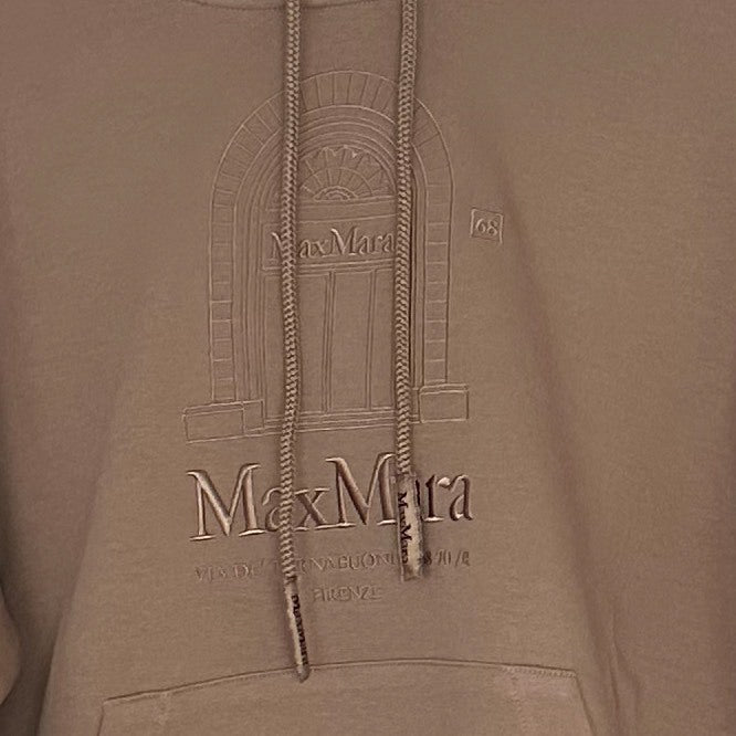＜S MAX MARA ＞ スキューバ ジャージー フーディSMMANDREA