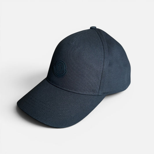＜Moncler ＞モンクレール・ブラックロゴ・キャップ
