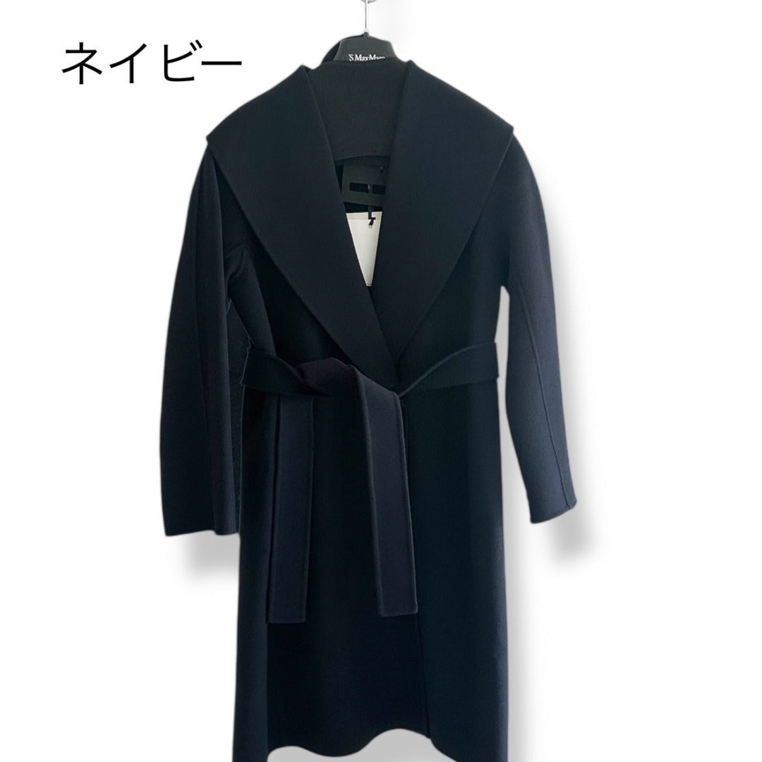 ＜S MAX MARA ＞ ヴァージンウール ダブルフェイス コートMESSI
