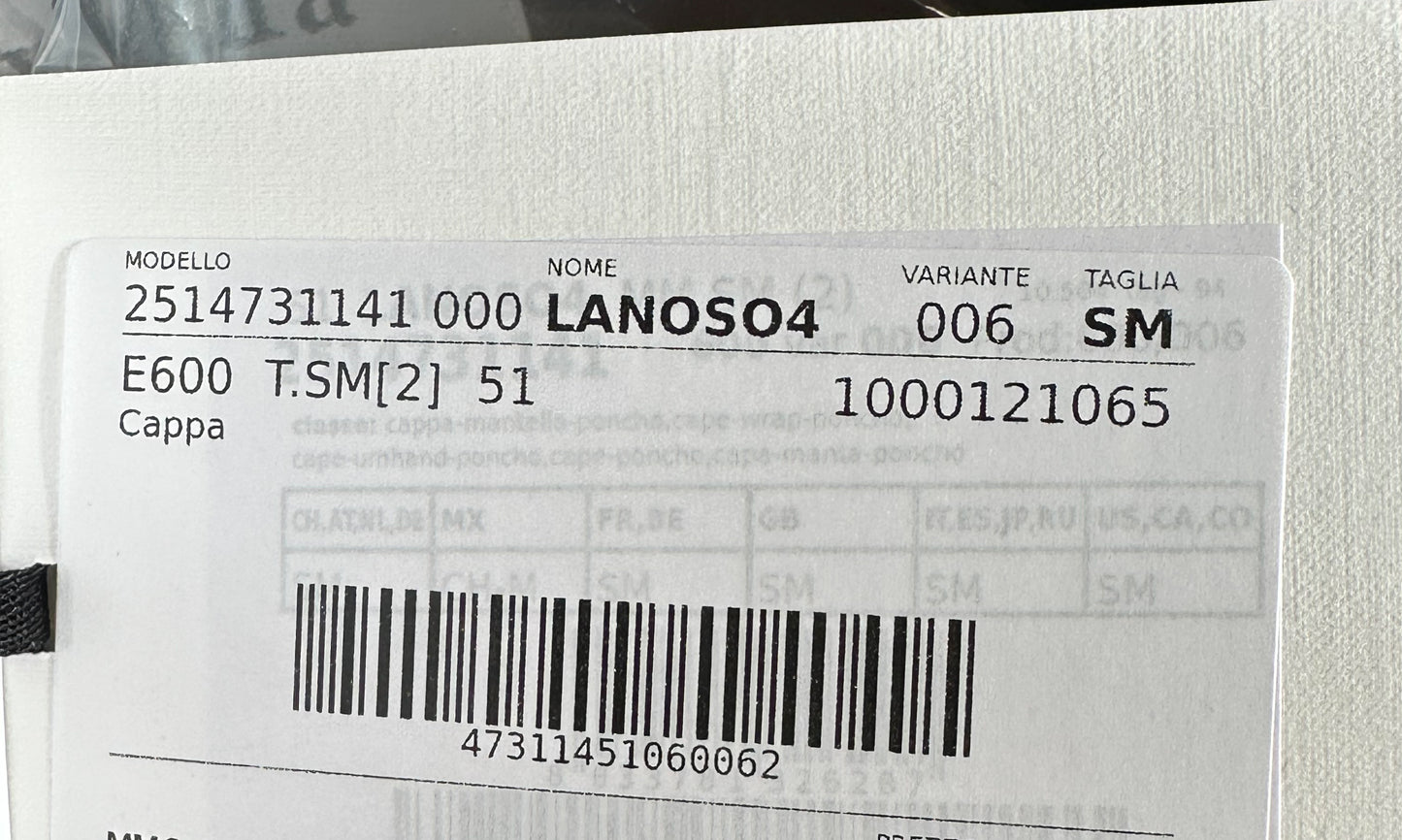 ＜MAX MARA ＞  LANOSO4 テディベアケープ