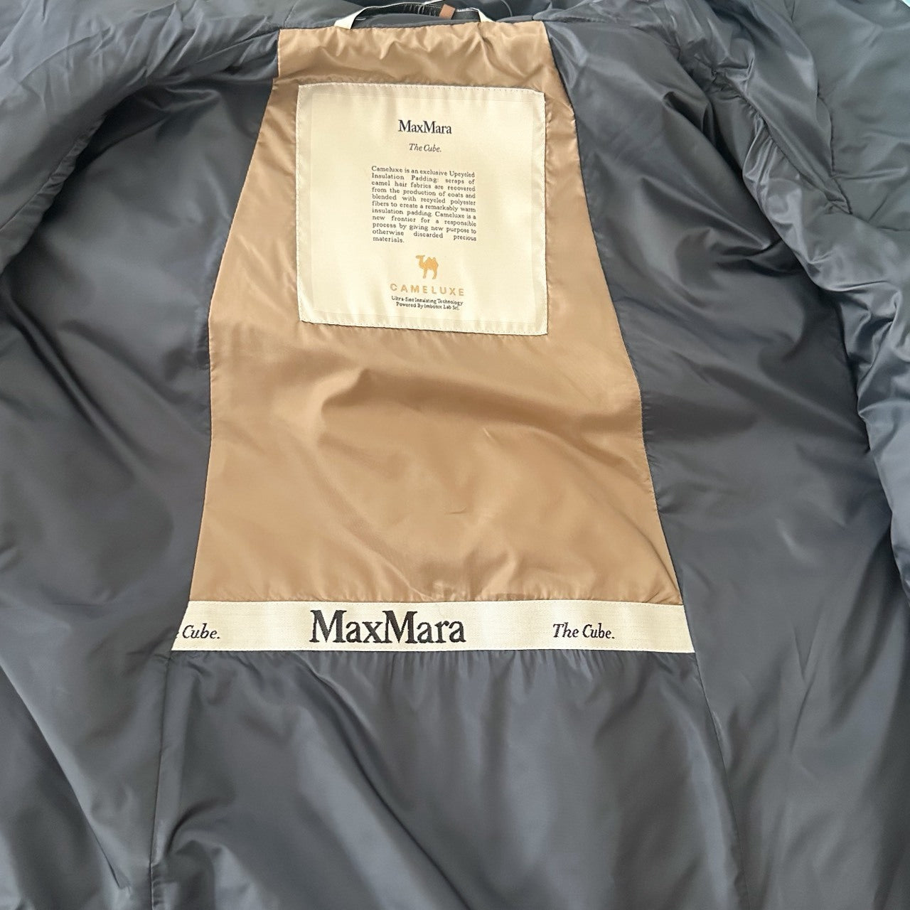 ＜MAX MARA THE CUBE ＞GREENGO テクニカル キャンバス ジレ