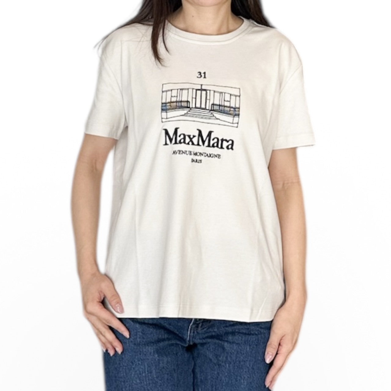 ＜S'MAX MARA ＞エスマックスマーラ・Tシャツ SMMBELLA