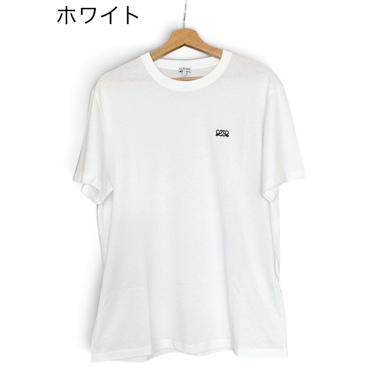 ＜LOEWE＞　ロエベ・ロゴ Tシャツ