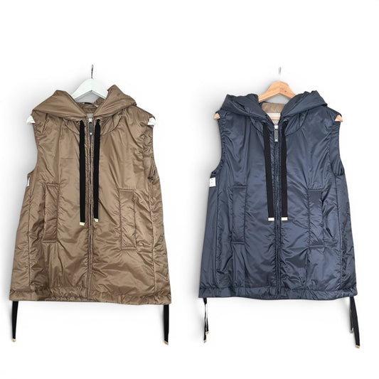 ＜MAX MARA THE CUBE ＞GREENGO テクニカル キャンバス ジレ