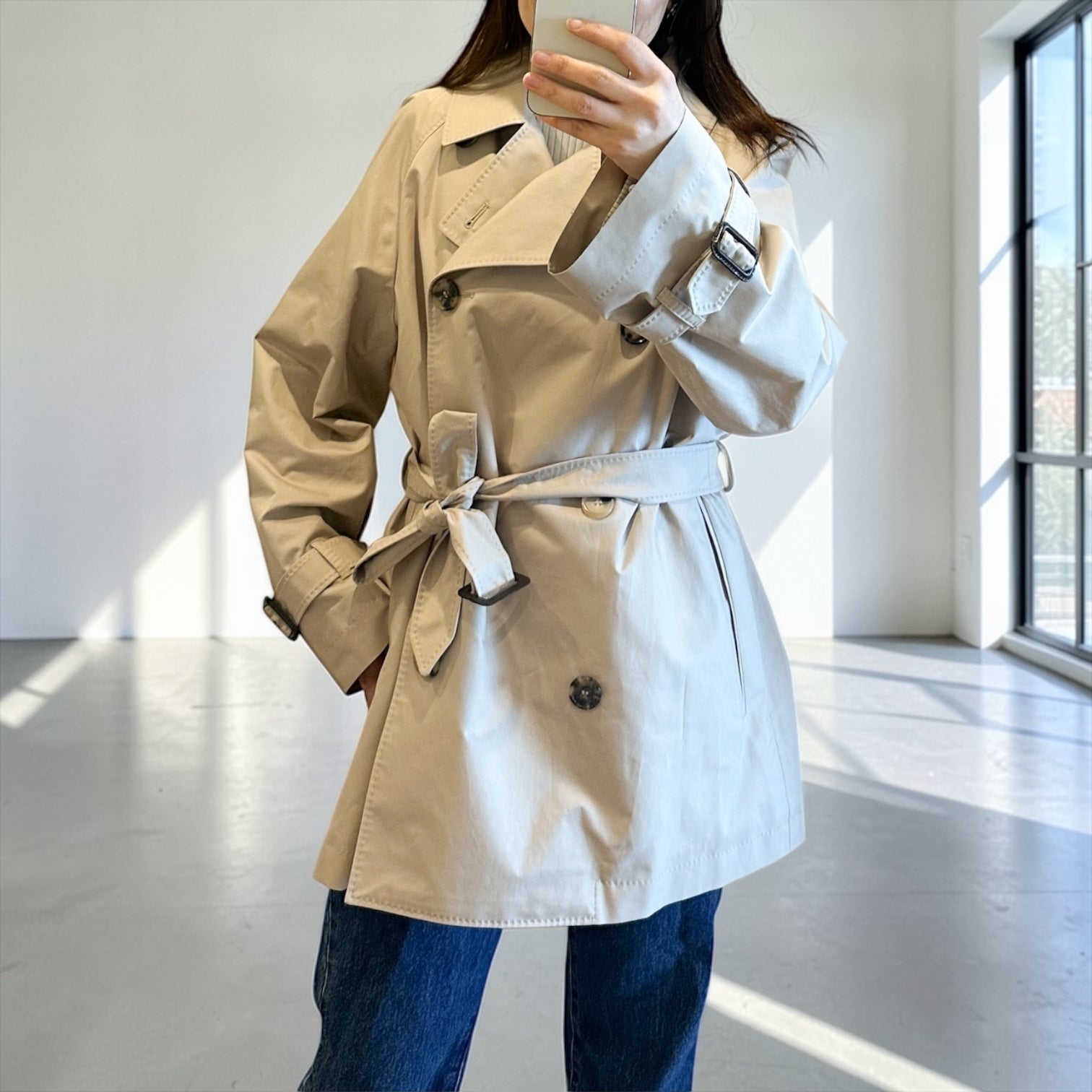 ＜MAX MARA THE CUBE ＞ MTCCALLE　トレンチコート