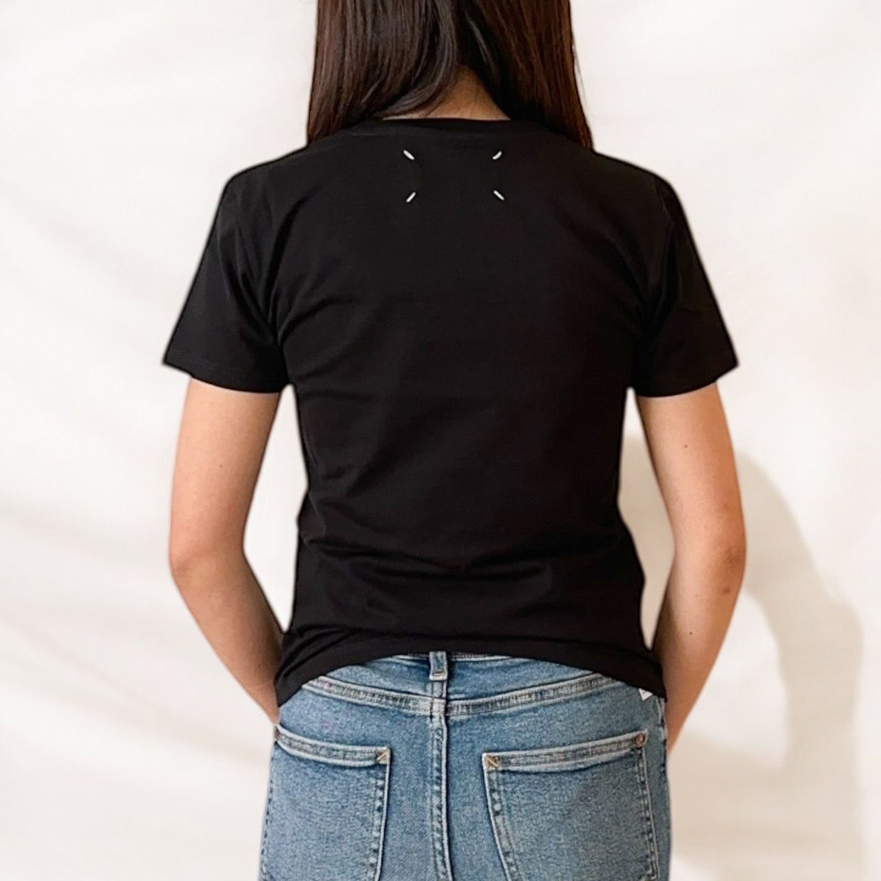 ＜Maison Margiela＞ナンバリングコットン Tシャツ