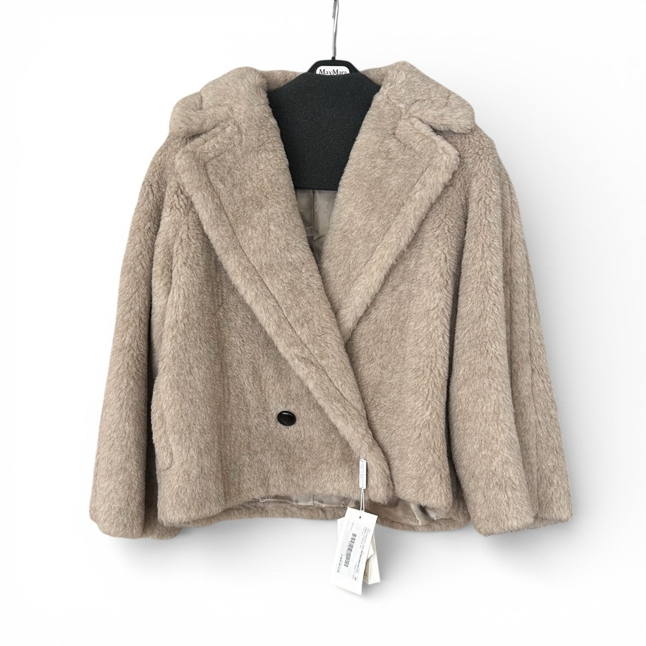 ＜MAX MARA ＞ カシミヤ テディベア ショート コートMXMCAMBUSA