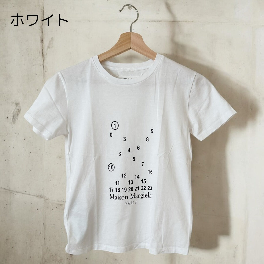 ＜Maison Margiela＞ナンバリングコットン Tシャツ