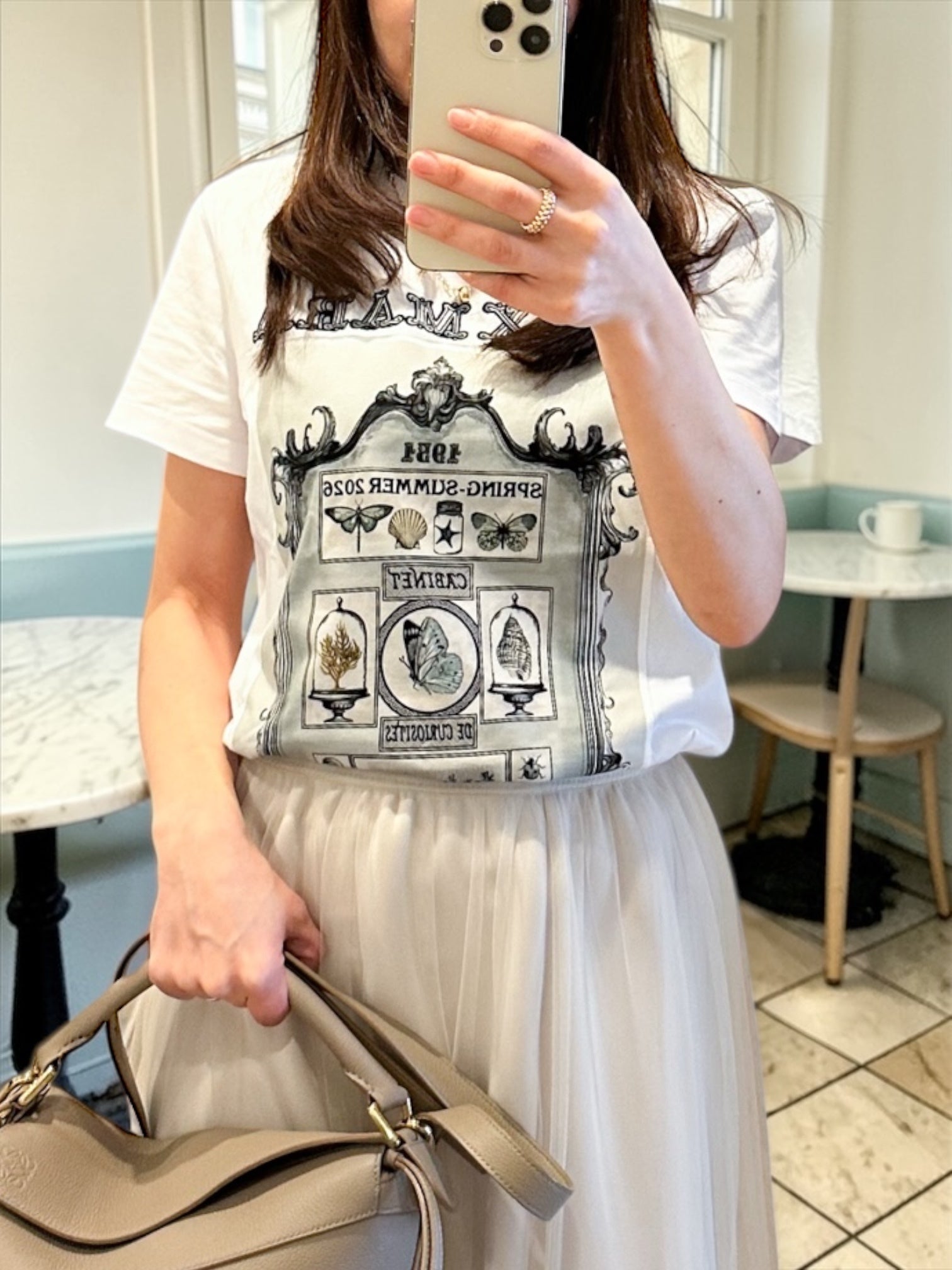 ＜MAX MARA ＞ピュア コットン Tシャツ PADINO