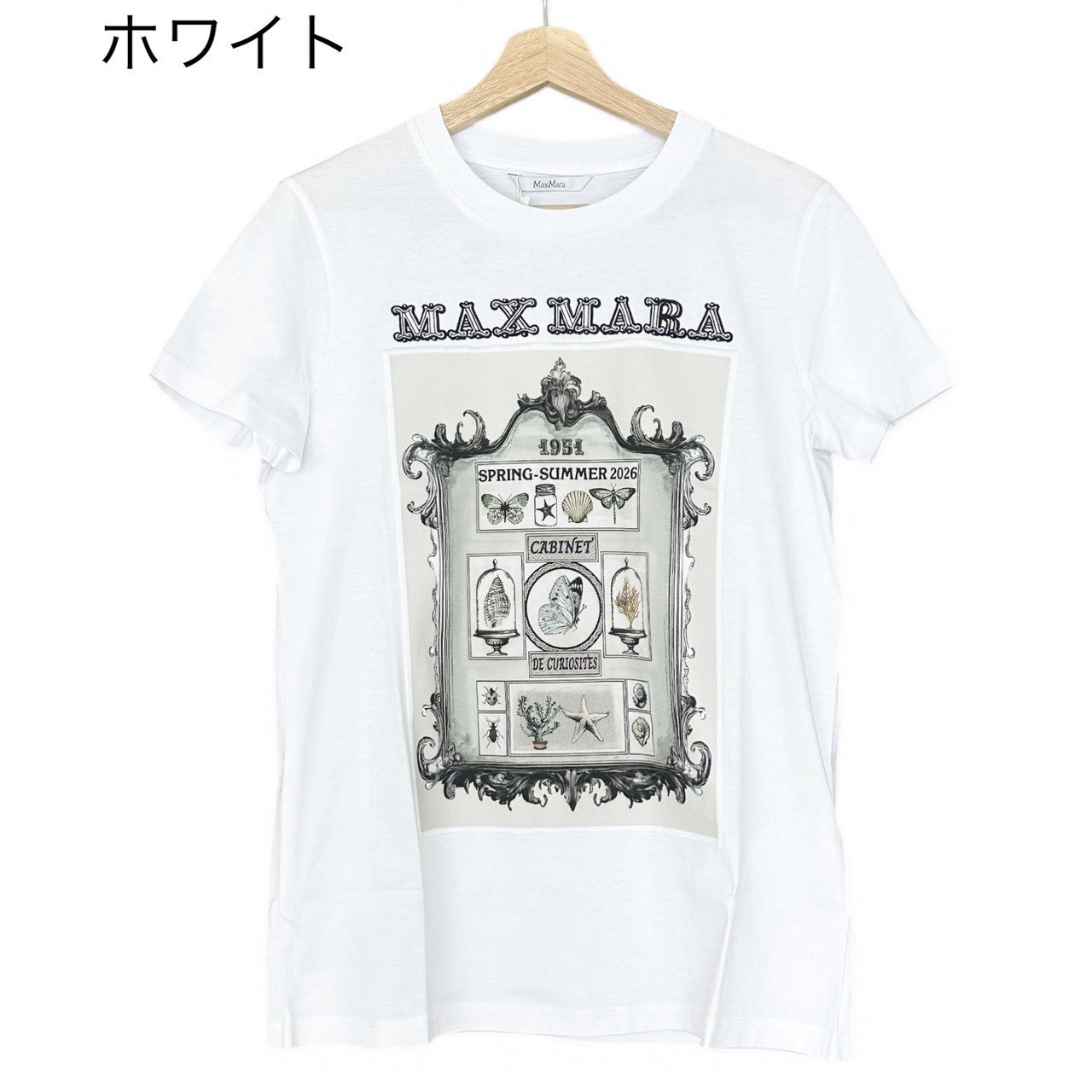 ＜MAX MARA ＞ピュア コットン Tシャツ PADINO