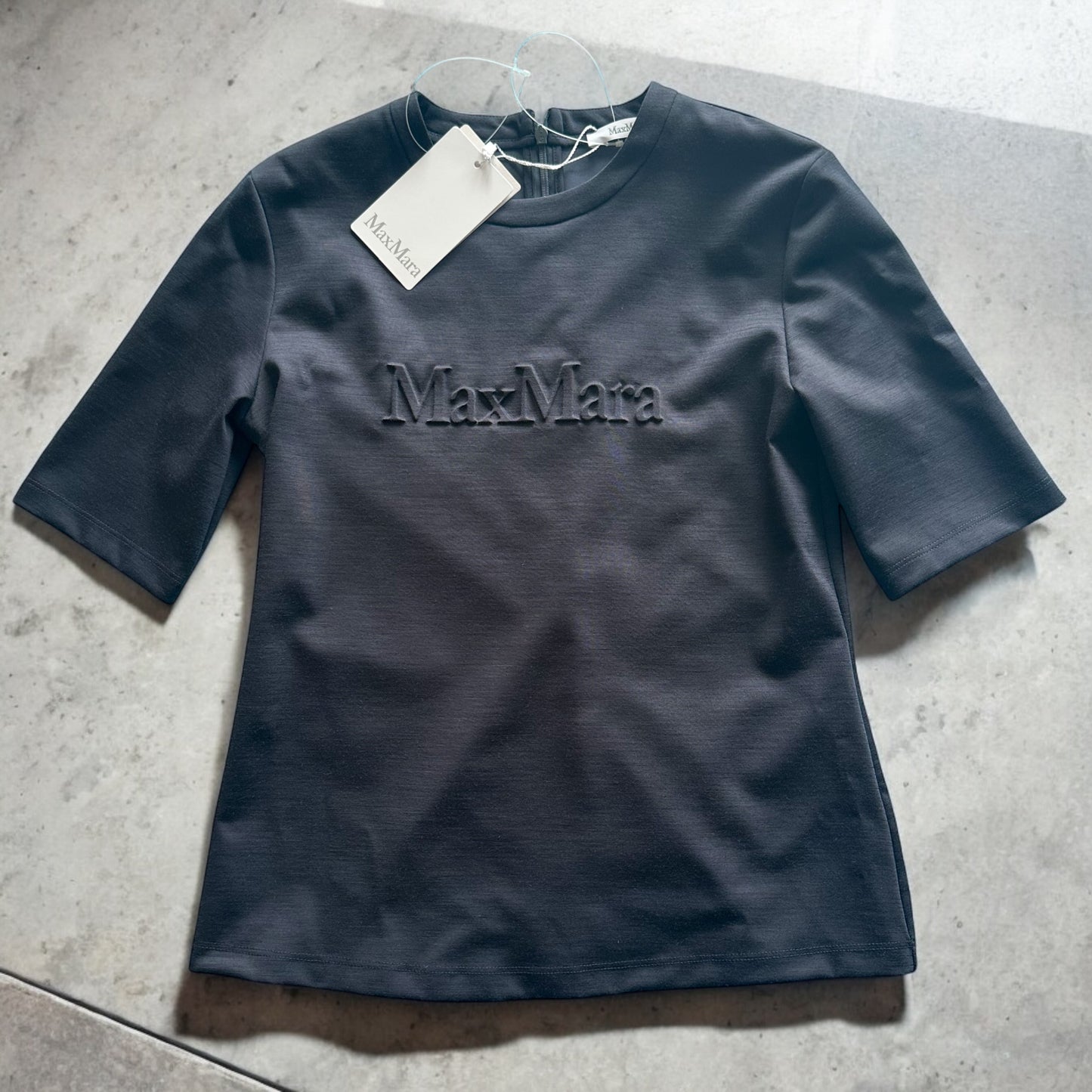 ＜MAX MARA ＞ペーターテクニカル ウール ジャージー Tシャツ