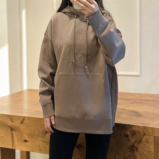 ＜S MAX MARA ＞ スキューバ ジャージー フーディSMMANDREA