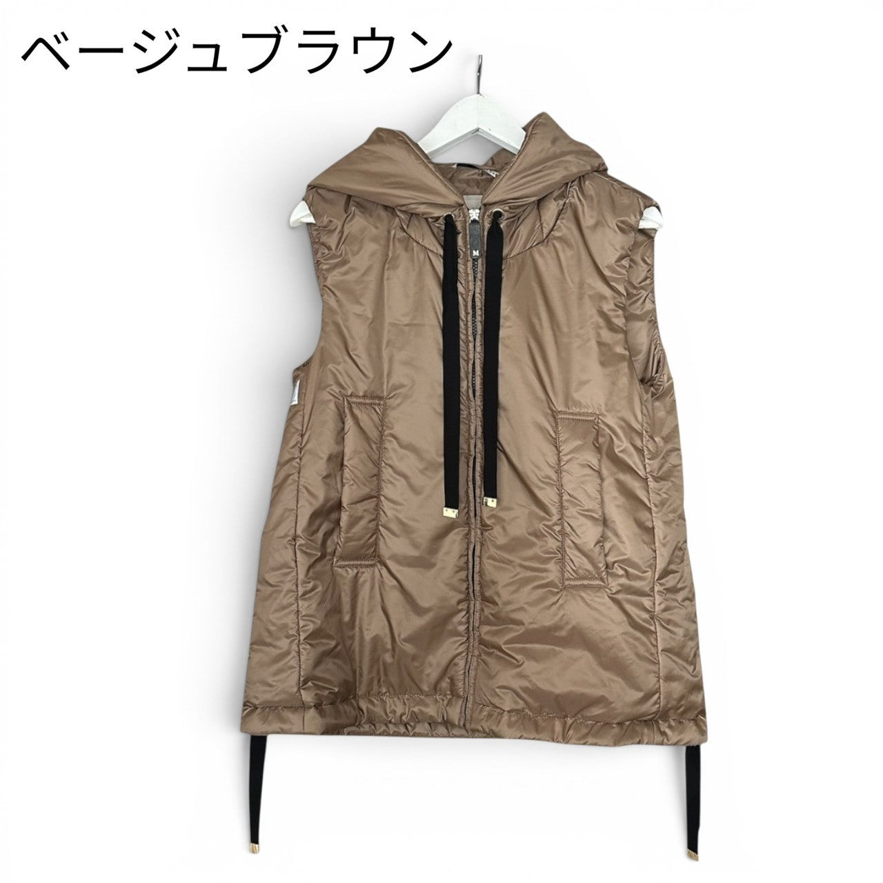 ＜MAX MARA THE CUBE ＞GREENGO テクニカル キャンバス ジレ