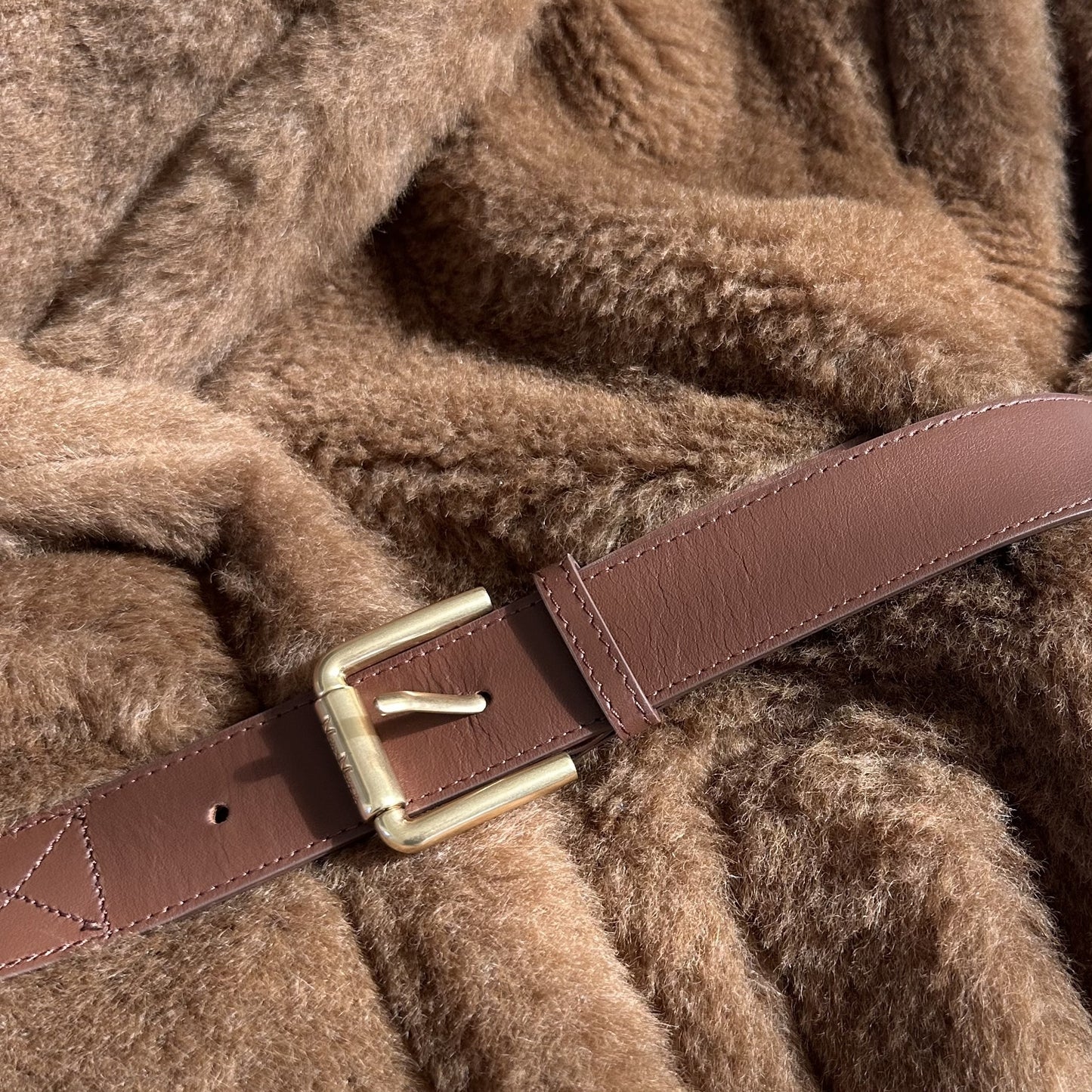 ＜MAX MARA ＞  LANOSO4 テディベアケープ