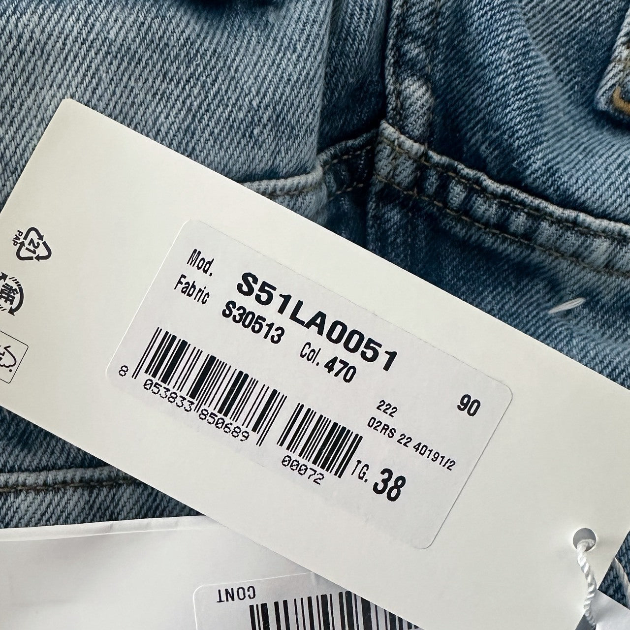 ＜Maison Margiela＞カットアウトジーンズ